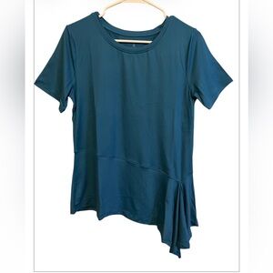CUDDL DUDS ASYMMETRICAL HEM TOP